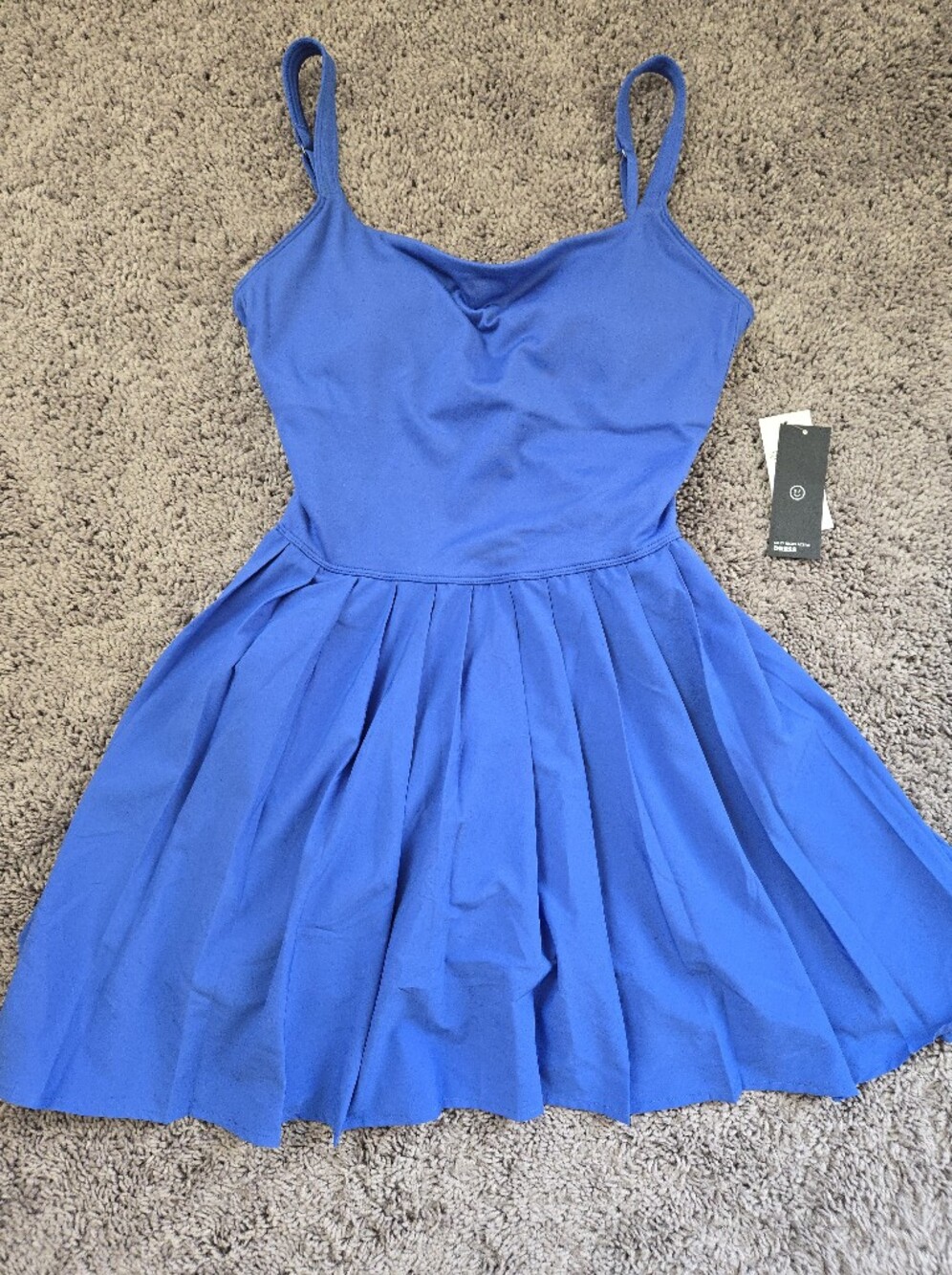 Gilly Hicks Royal Blue Fit-and-Flare Dress